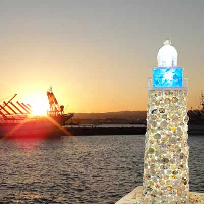 希望の小名浜灯台 点灯式 通信 Npo法人日本渚の美術協会